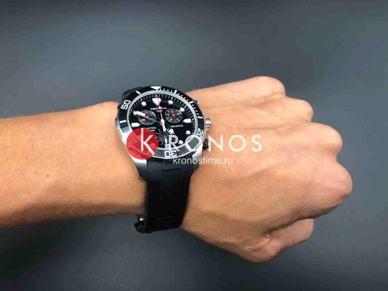 Certina Certina DS Action C032.417.17.051.00 DS Action — детали корпуса и силикон